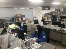 加須冷凍工場事務所内２