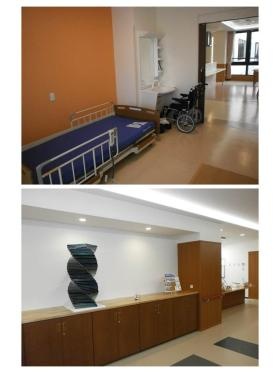 老健居室 エレベーター前エントランス