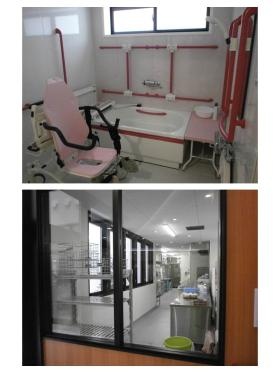 電動式リフト付個浴 調理室