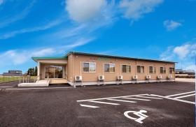 グループホームたかのすです。田園の中にあります。