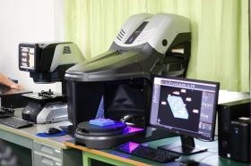 画像・レザーによる寸法検査。