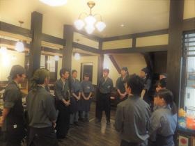 楽しく働くためにチームワークを大切にしています