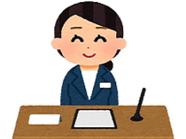 駅チカ☆ホテルのフロント受付のお仕事です♪