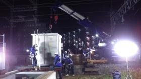 キュービクル搬入据付