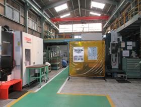 左底工場：精密機械加工