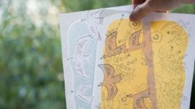 ハート製品（ワックスプラス＝紙を部分的に半透明にする技術）