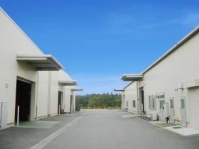 キャラクターグッズ等の作業を行う倉庫です。