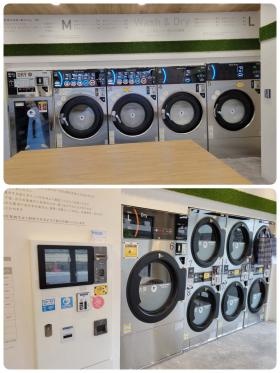 大ブームのコインランドリー機械の販売設置