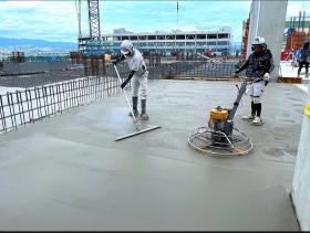 土間工事 現場写真