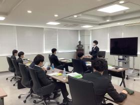 ２０２３年度新入社員研修時の様子