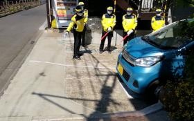 実車を使用して分かりやすく研修しているので安心です