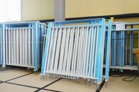 アルミ手摺完成写真