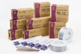 被覆アーク溶接棒は全国３位の生産量