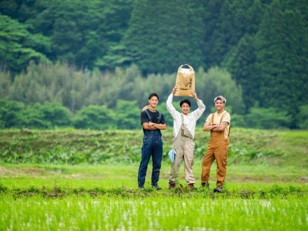 農業とスポーツを組み合わせた地域活性化に取り組む中、水稲栽培やタケノコの収穫と共に、3人制プロバスケットボールチームを立ち上げました！