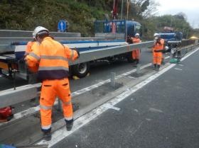 道路事業所 作業写真
