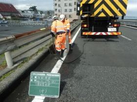 道路事業所 作業写真
