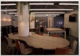 大阪本社カフェテリア（食堂）