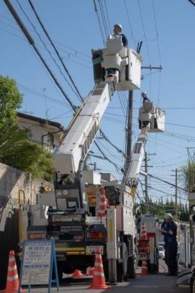 基本的に交通誘導はガードマンさんにお願いしています