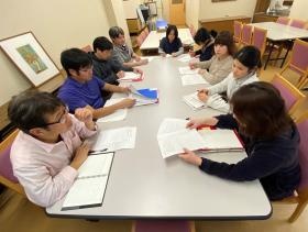 毎月定例会議風景