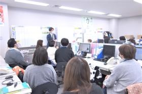 チーム制のため、コミュニケーションが多い職場です。