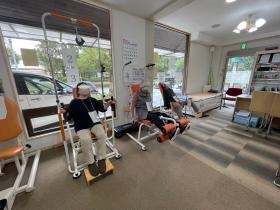 機能訓練の様子です