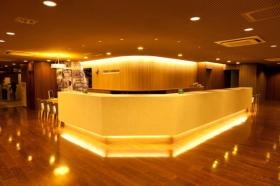 ホテルの様な受付カウンター