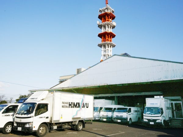 ルートセールス・お弁当容器などを扱う商社のルート配送（未経験の方歓迎・普通自運転免許）