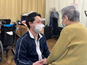 寄り添った介護