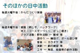 そのほかの日中活動