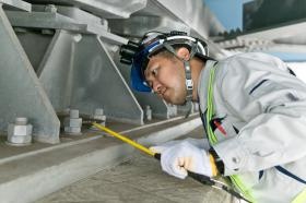 橋梁点検作業風景