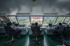 Ｆ－１１号内オペレーター室・軟弱地盤を強固にする為に砂杭造成