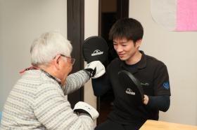 ボクササイズでリハビリ