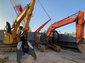 自社保有重機（一部）の写真です！