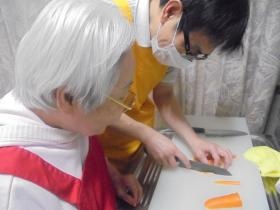 ご利用者のできることを大切にして、その人らしさを引き出します