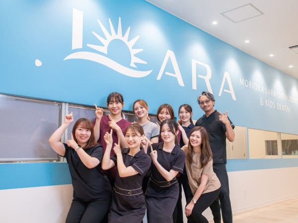 職種間の垣根がなく、スタッフ同士協力しあいながら仕事を楽しんでいます！