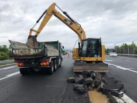 某高速舗装工事その２