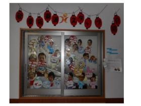 施設内飾り付け