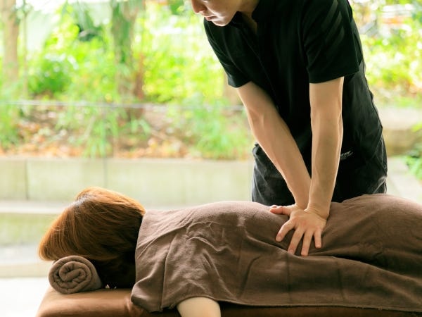 施術の様子です。