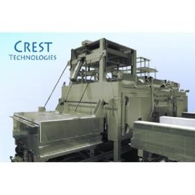 ガラス曲げ成形装置です