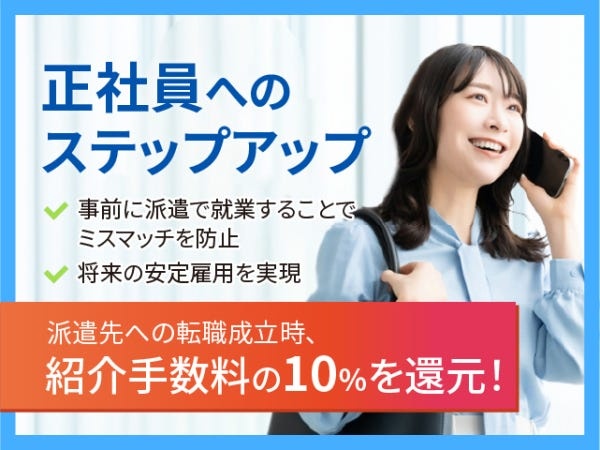 大手企業のシステムエンジニア（メーカーへ転職支援あり）