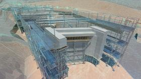 土木３Ｄパース（橋台下部工）