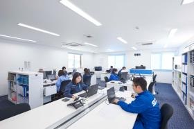 営業所内の様子