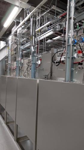 特殊ガス配管（施工後）