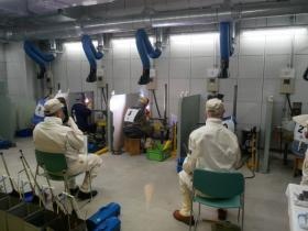 溶接士コンクールの様子