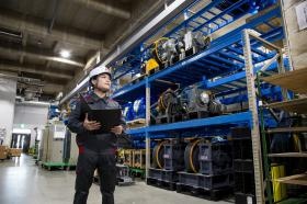 当社施設ＪＩＣ・倉庫内の様子