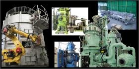 真空炉、回転式熱処理炉……さまざまなオリジナル工業炉を製作