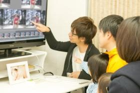 お客様とのお写真選び