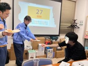 納会ではビンゴ大会をして盛り上がりました。