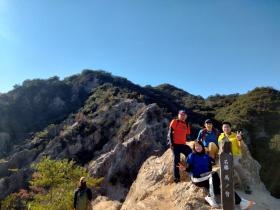 部活動なども盛んです（写真はトレッキング部です！）