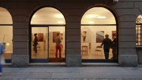 当社のミラノ展示会の様子